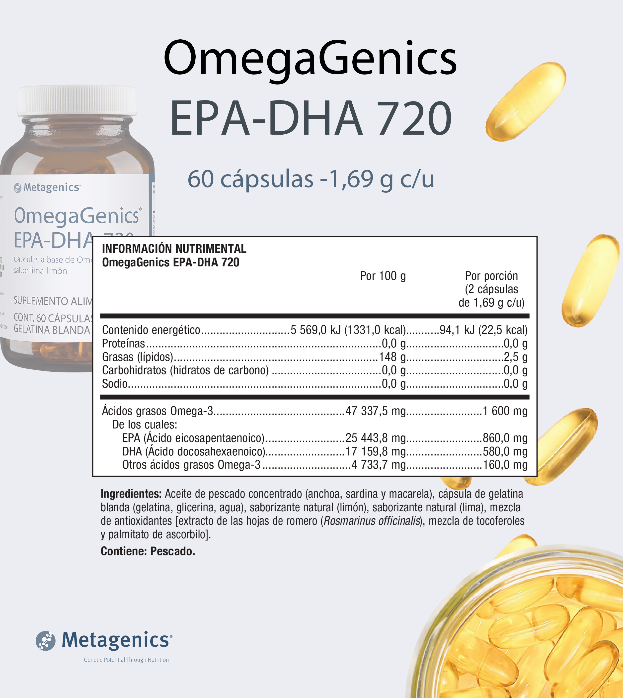 OmegaGenics EPA-DHA 720
